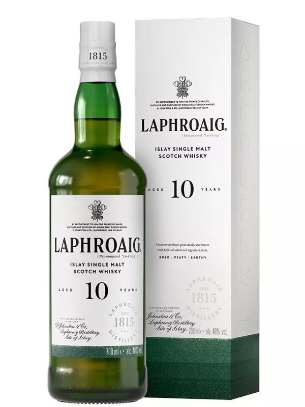 Laphroaig Islay 10 Years Whisky 750ML